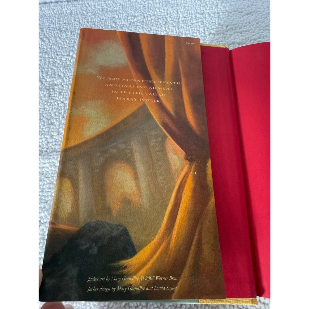 Harry Potter‎ and the Deathly Hallows Book 7 First Edition Jul 07 759 Page Error